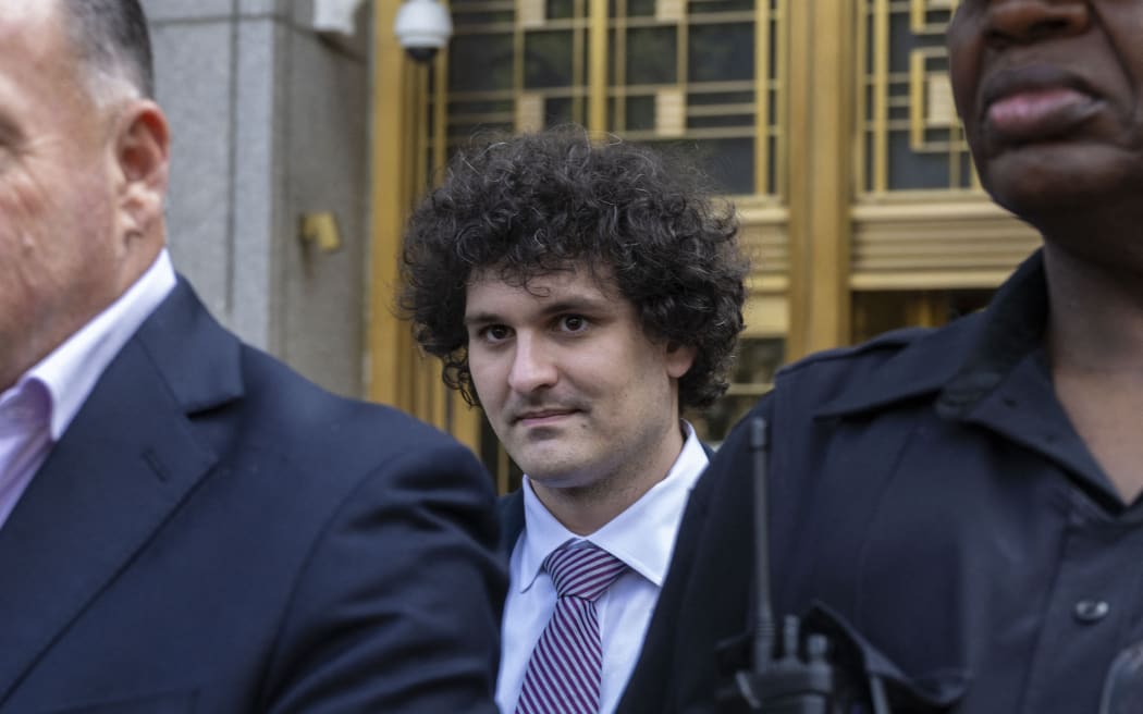 (FILES) Former FTX chief Sam Bankman-Fried leaves the Federal Courthouse following a bail hearing ahead of his October trial, in New York City on July 26, 2023. Sam Bankman-Fried, founder of the collapsed cryptocurrency exchange FTX, took the stand at his trial on October 27 and said that while he may have made mistakes, he did not commit fraud or steal from customers.
"I made a number of small mistakes and a number of large mistakes," the onetime crypto wunderkind said in reply to a question from one of his lawyers, Mark Cohen. (Photo by ANGELA WEISS / AFP)