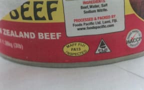 Famers Style Corned Beef contains New Zealand beef and is packed in Fiji.