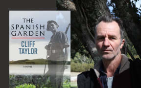 The Spanish Garden by Cliff Taylor book cover and author composite