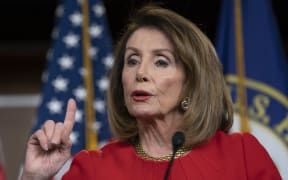 US Speaker of the House Nancy Pelosi pictured in April 2019.