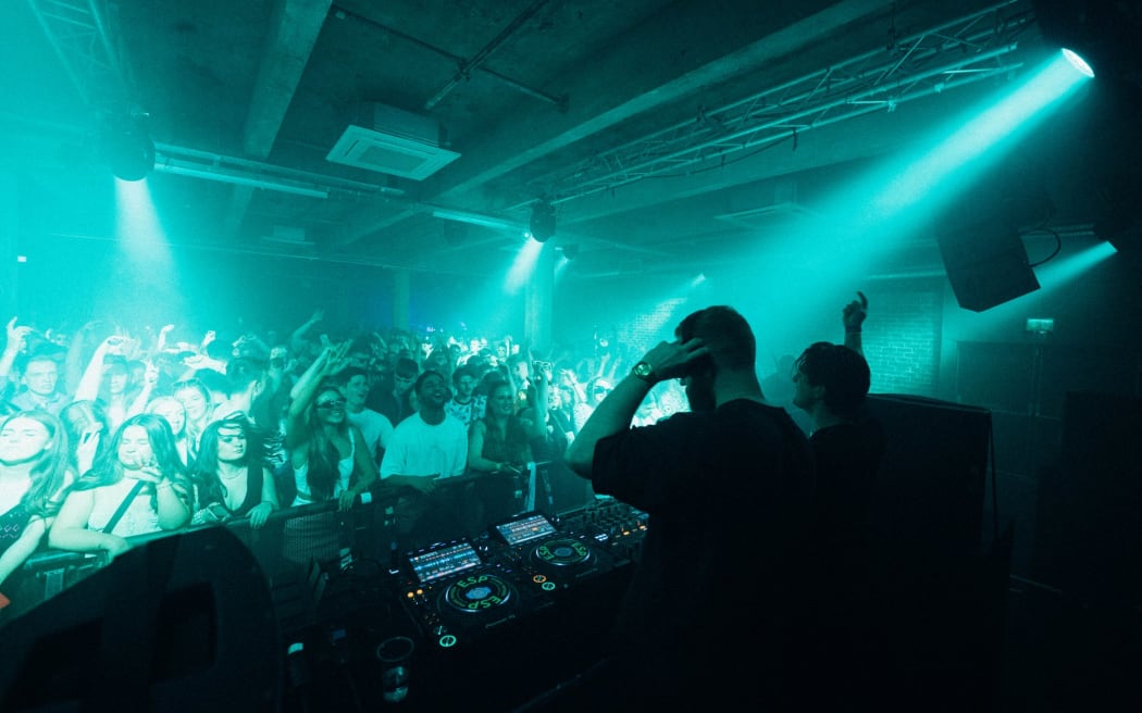 DJ at Glasgow club SWG3