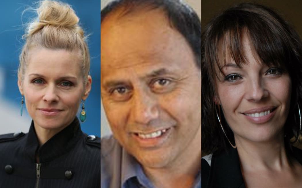 Mihingarangi Forbes, Willie Jackson and Annabelle Lee