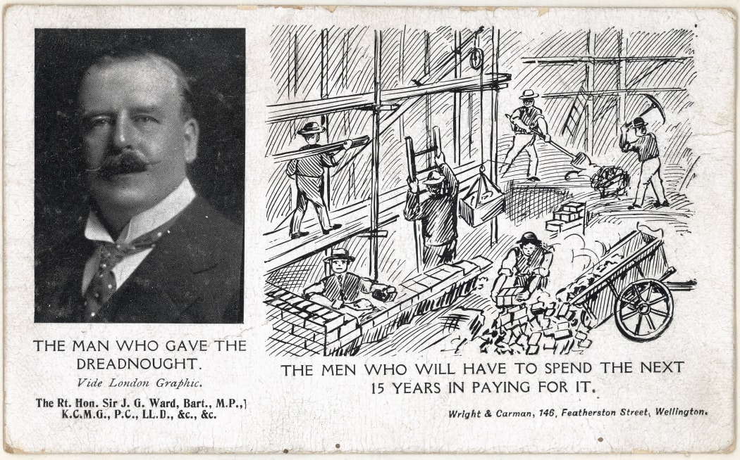 The cost of New Zealand, although significantly less than that of New Zealand’s major public works of the day, provoked outcry at a time when labour unions were agitating for workers’ rights.