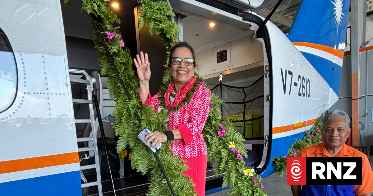 Marshall Islands welcomes first of 2 new US-made planes