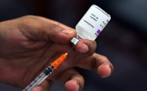 A health worker prepares a dose of the AstraZeneca/Oxford Covid-19 vaccine in Santa Cruz, Bolivia.