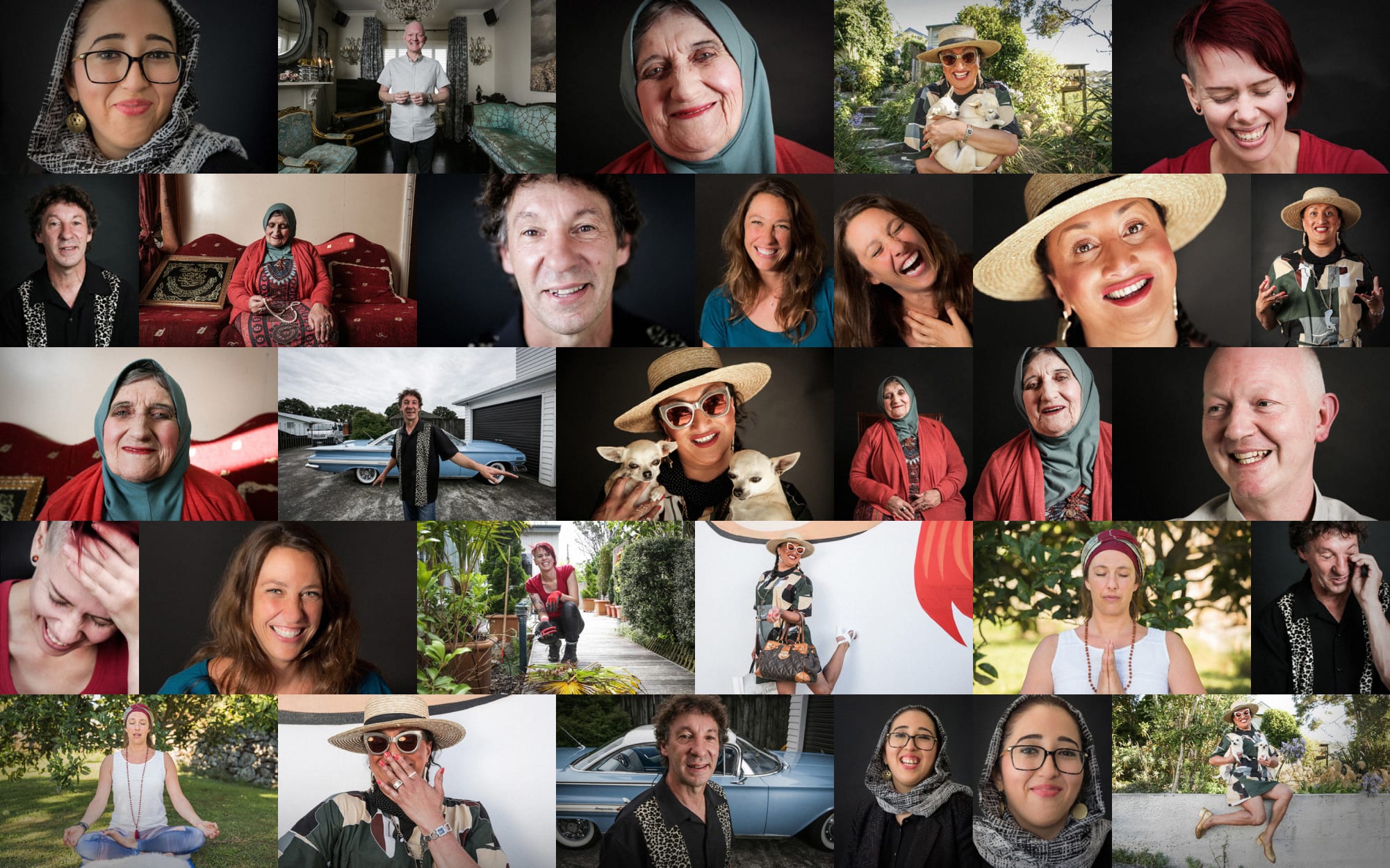 The many faces of the RNZ Joy Project, a look at happiness.