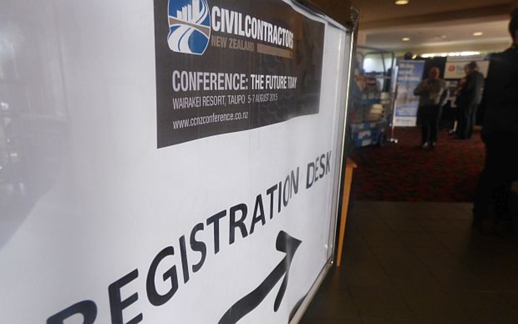 Sign to conference