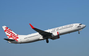 A Virgin Australia plane departing Melbourne Airport on 31 July, 2024.