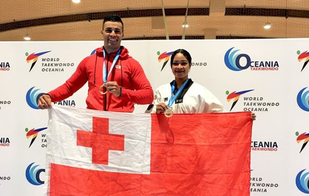 Tonga's Pita Taufatofua and Malia Paseka qualify in taekwondo for the Tokyo Olympics.