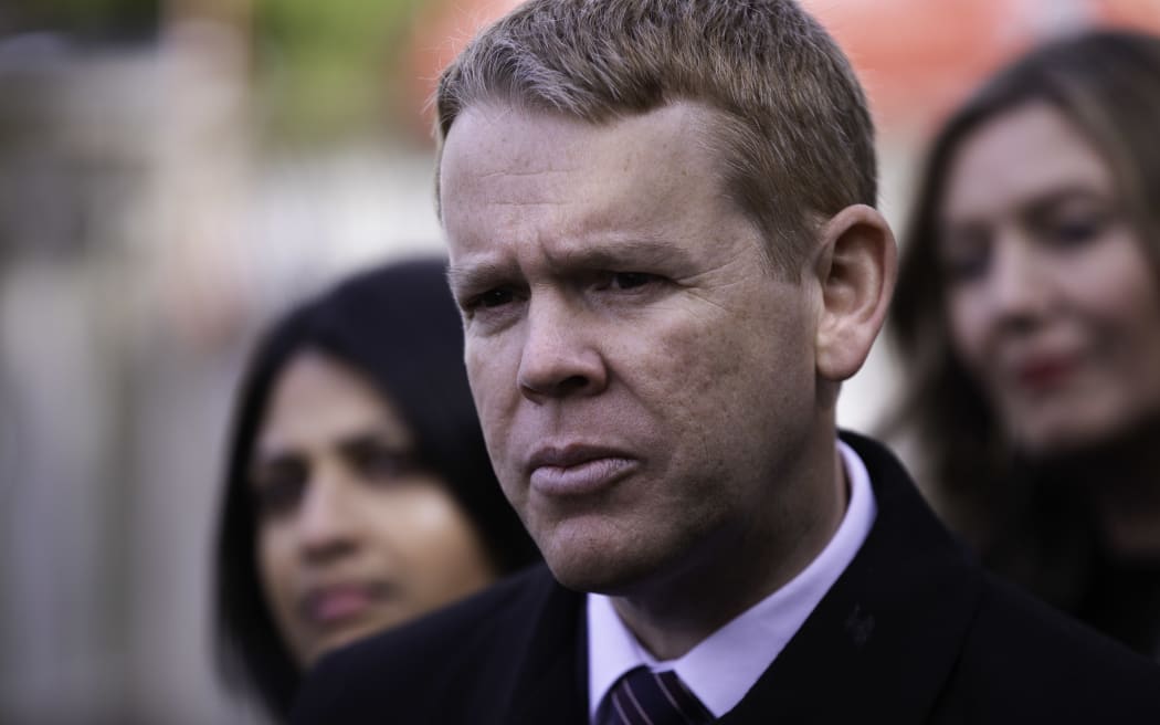 Prime Minister Chris Hipkins and other Labour MPs announce four weeks paid parental leave for partners at Brooklyn Kindergarten