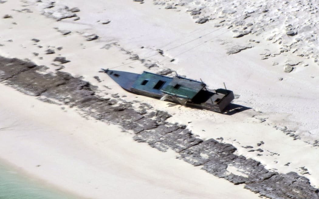 The survivors reported two fishing vessels had been caught in Tropical Cyclone Ilsa.