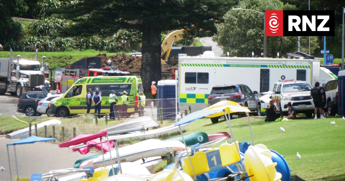 Live: At least six missing at Mt Maunganui landslip, including two teenagers