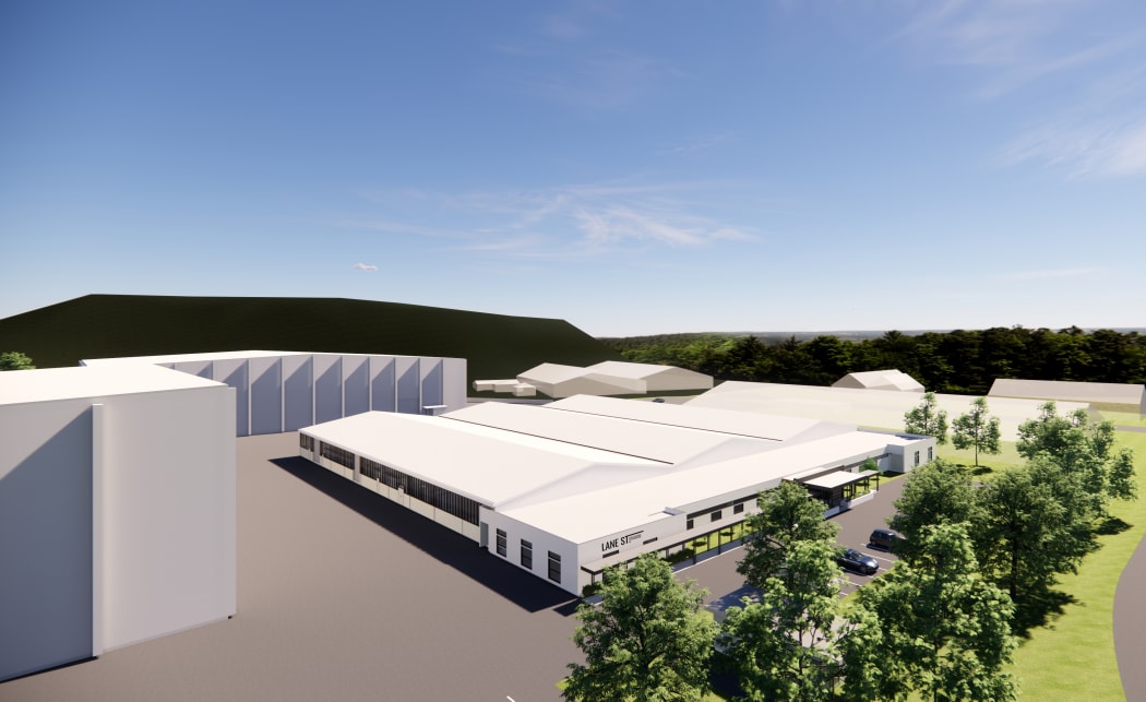 An artist's impression of Lane Street Studios