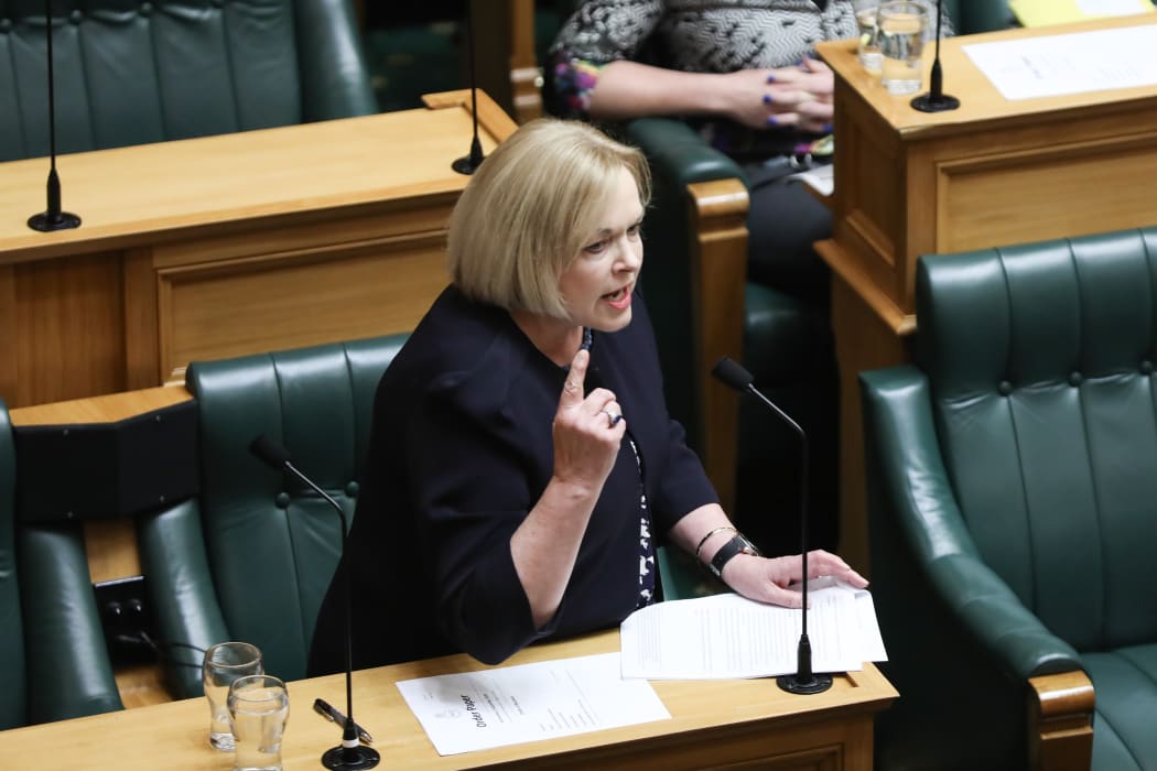 The Leader of the Opposition Judith Collins in the House