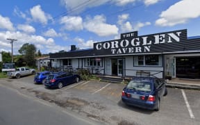 The Coroglen Tavern, on the Coromandel Peninsula.