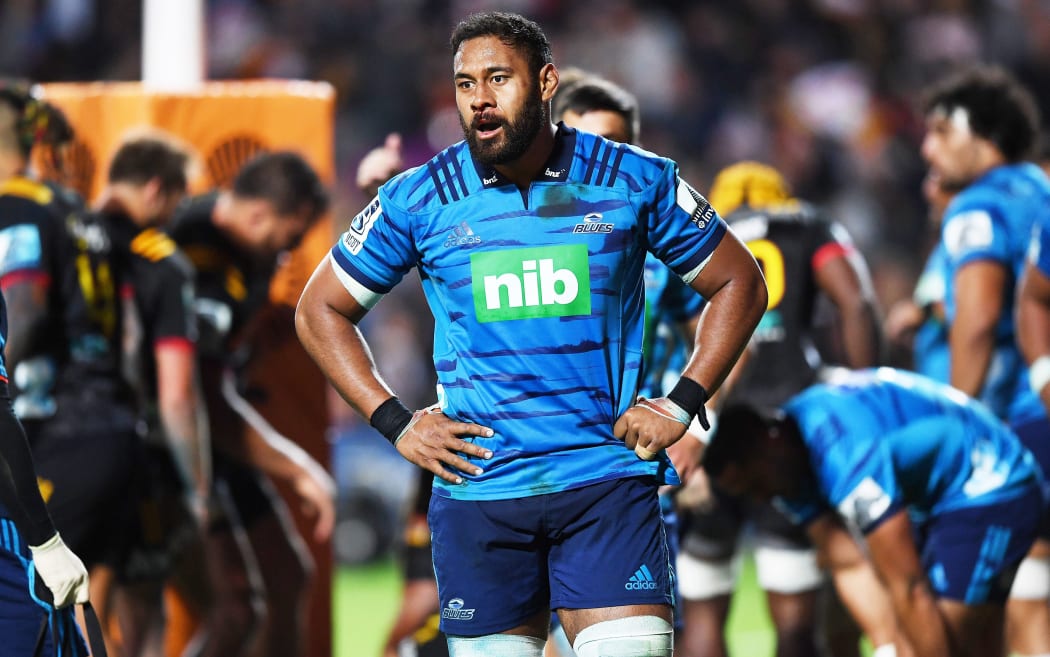 Blues captain Patrick Tuipulotu.
