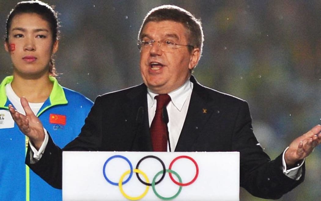 IOC president Thomas Bach