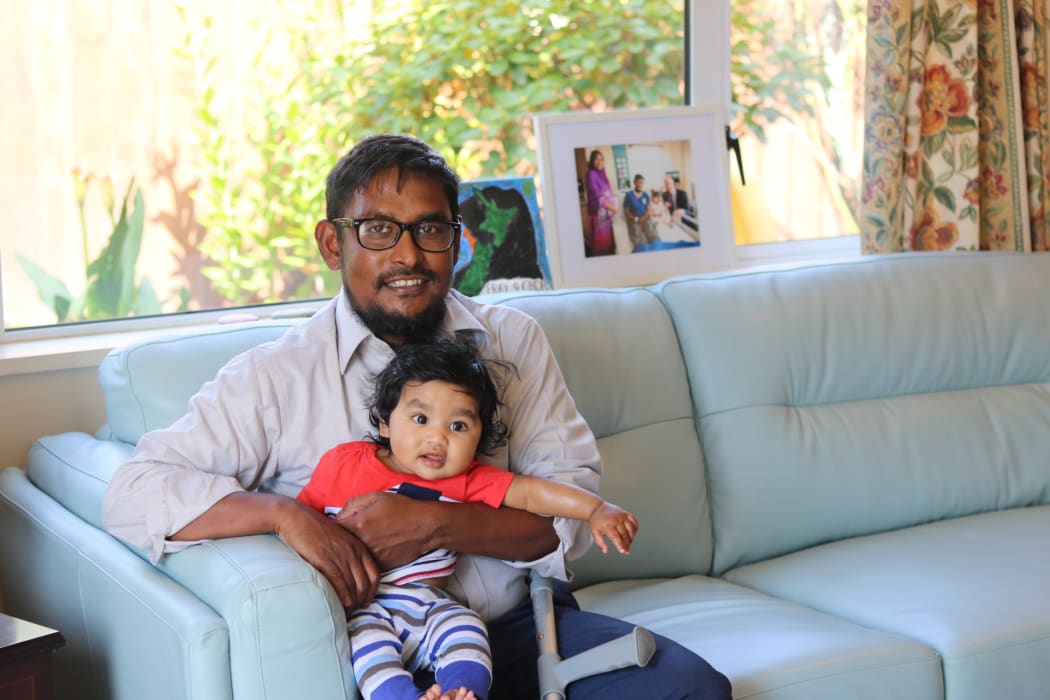 Sheikh Hasan Rubel was shot three times during the attack at Al Noor mosque.