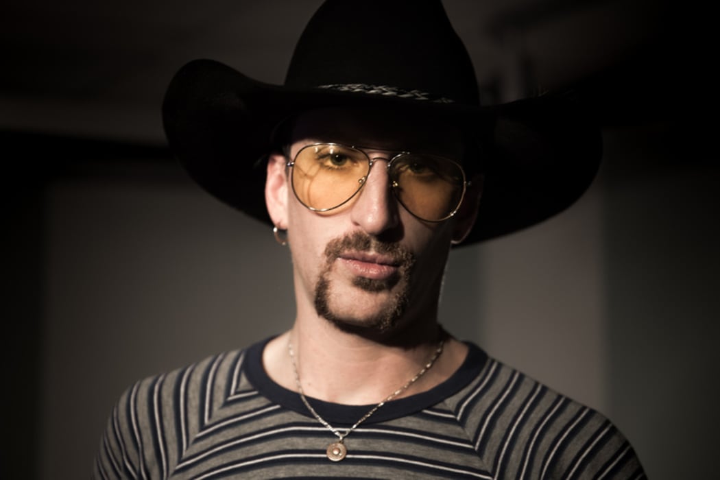 Kirin J Callinan in the RNZ Auckland studios. 20 July 2017.