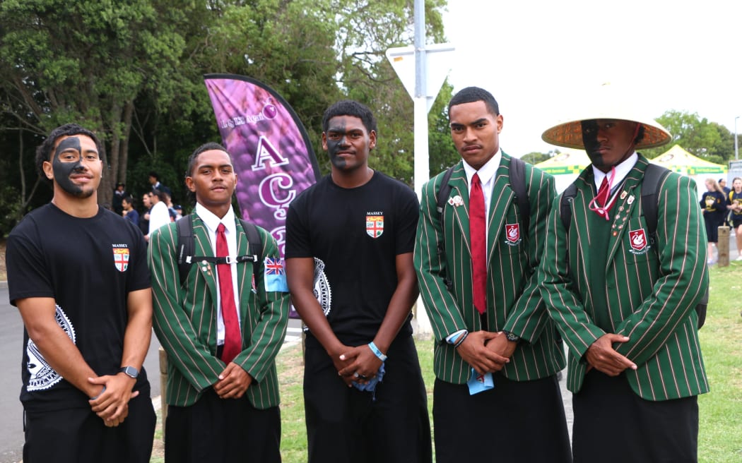 Westlake Boys High School students