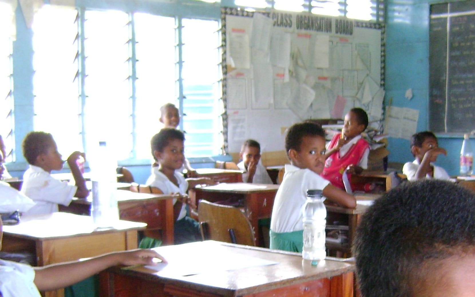 Children at Daku Village School, Fiji