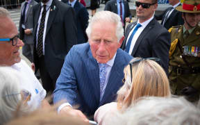 Royal Tour event at Viaduct Harbour Tues 19th November 2019.  Prince Charles and Duchess of Cornwall did a walkabout to meet the people ending at Emirates Team New Zealand.
