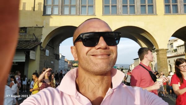 Te Manga Herewini in Florence in 2024