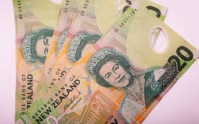050514. Photo Diego Opatowski / RNZ. NZ Money, currency. Twenty dollars notes.
