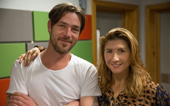 Alex Behan (left) and MC Tali (right)