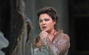 Anna Netrebko as Tosca at The Met