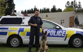 Constable Adam Johannsen has fulfilled a dream of becoming a police dog handler.