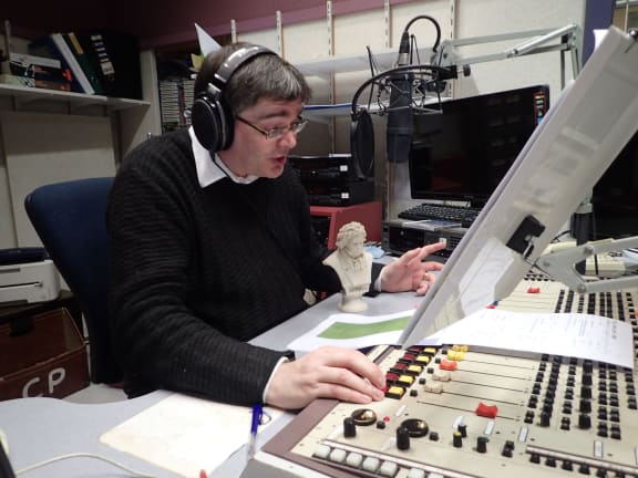 Presenter David Morriss (and Beethoven)