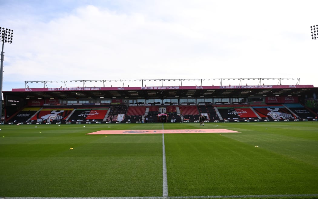 Vitality Stadium, Bournemouth, Dorset, England.