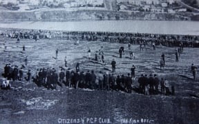Port Chalmers playing in the 1900s.