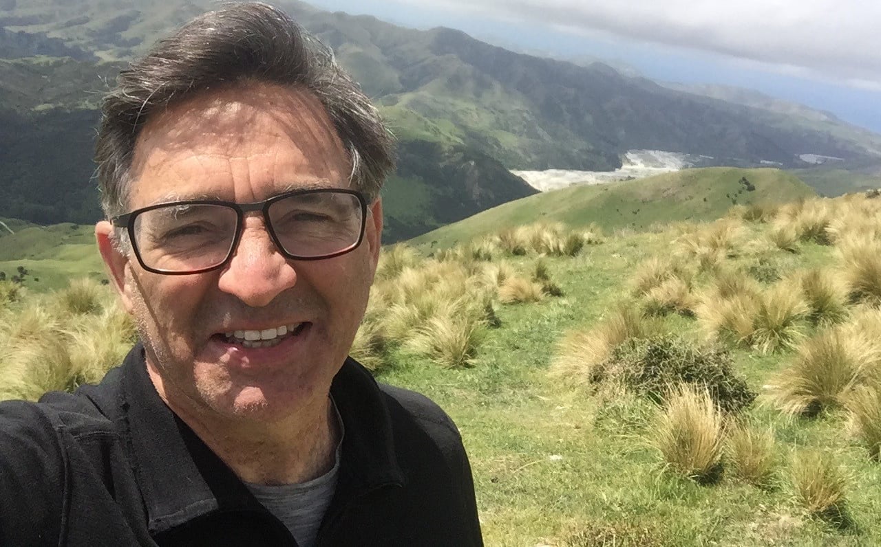 Wellington-based poet Richard Langston.