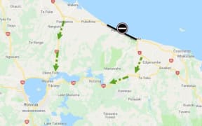 Three people are dead after a crash involving four separate vehicles on State Highway 2 near Whakatane.

Emergency services were alerted to a collision between a truck and a car in Pikowai about 1.50pm.
