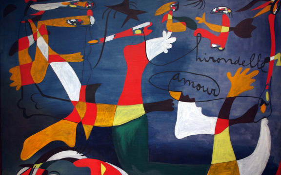 Hirondelle Amour by Joán Miró