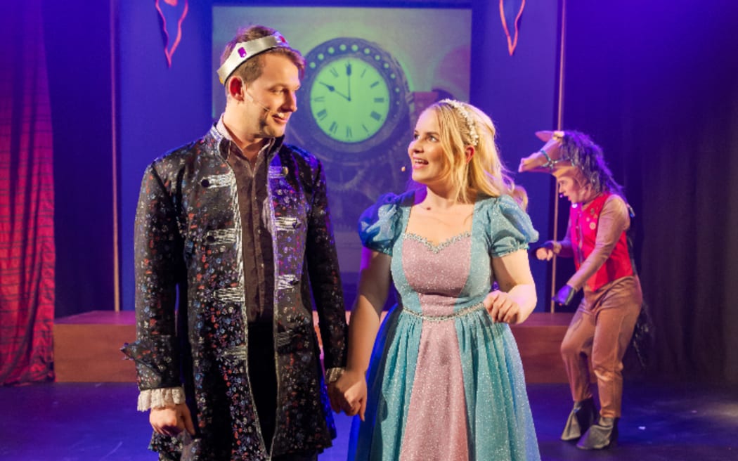 Wellington actor Jack Buchanan (left) is starring as Prince Charming in the Cinderella pantomime.
