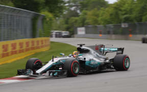 Lewis Hamilton in Montreal
