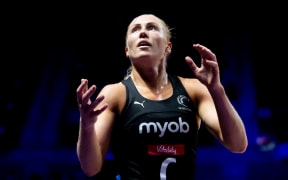 Netball World Cup Semi Final - England v New Zealand - M&S Bank Arena, Liverpool, England - New Zealand's Laura Langman. 2019.