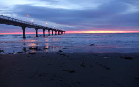 New Brighton beach.