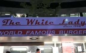 The White Lady food truck in Auckland.