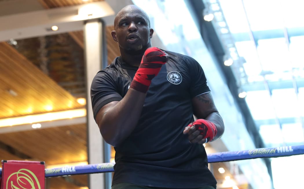 Dillian Whyte prepares for his heavyweight clash with Joseph Parker.