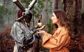 The Moonfolk have long left Earth in Ceridwen Dovey's adaptation of Hans Christian Andersen's The Little Match Girl, produced by Slingsby Theatre Company.