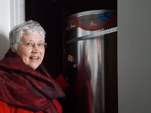 Carol Peters at the Whangarei homeless day shelter.