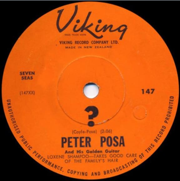 Viking Records album label - Peter Posa