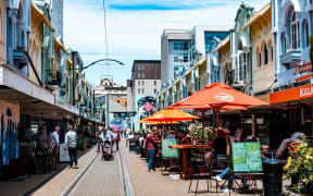 2018 DEC 22, New Zealand, Christchurch, New Regent st,