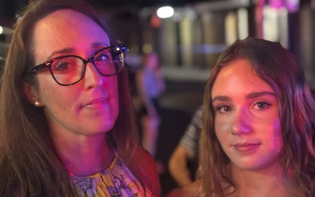 Sarah Frydman and daughter Scarlett ran for their lives as the Bondi Beach shooting unfolded.