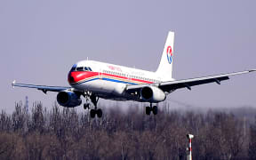 --FILE--A jet plane of China Eastern Airlines takes off from the Shenyang Taoxian International Airport in Shenyang city, northeast China's Liaoning province, 3 April 2019.