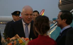 Christopher Luxon arrives in Vietnam